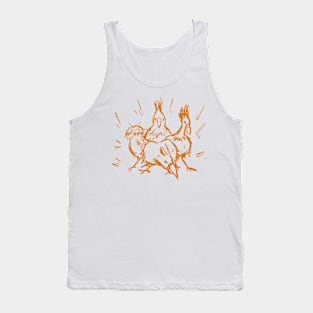 The Bad Birds (Orange) Tank Top